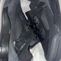 air jordan spizike low ‘black cat’ size 8.5 men 10 in womens 