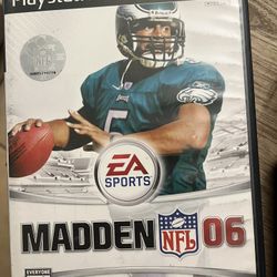 Madden 06 Ps2 Video game 