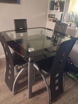 Table and chairs
