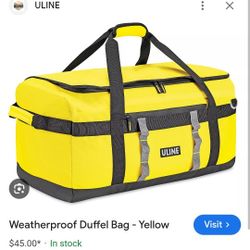 ULINE  Duffel Bag BRAND NEW 