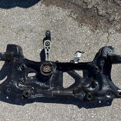 12-16 VOLKSWAGEN PASSAT FRONT SUBFRAME CROSSMEMBER ENGINE CRADLE OEM