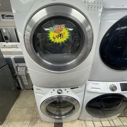 Whirlpool Front Loader Washer And Dryer Set 9S