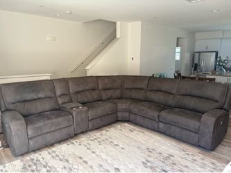 Couch U shaped sectional