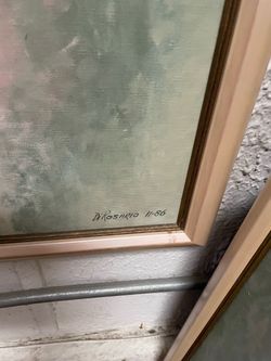 DiRosario 1986 Signed Original CanvasPaintings Painting