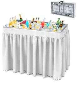 Cooler table for drinks and parties