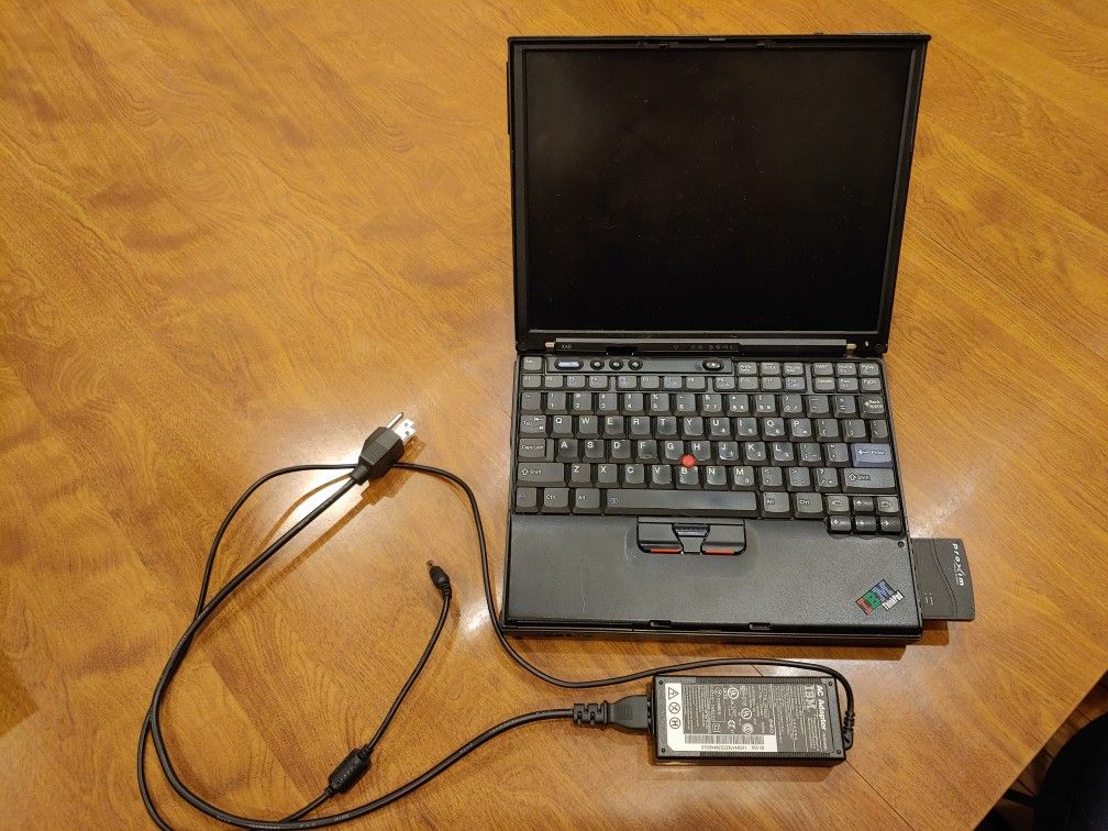 Vintage IBM Thinkpad X40