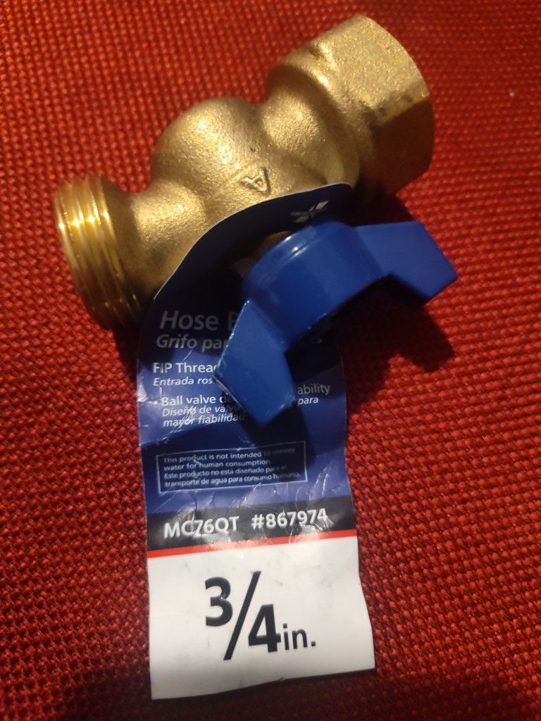 American Valve MC76QT QUARTER TURN COMPACT PATTERN HOSE BIBB NEW...