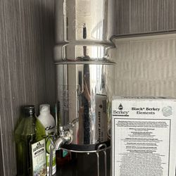 Travel Berkey and New Charcoal Filter 