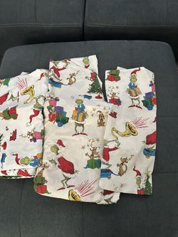 PBK grinch Christmas Sheets -Twin