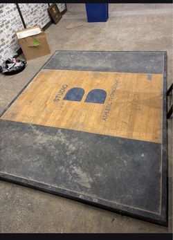 Weight lifting platform