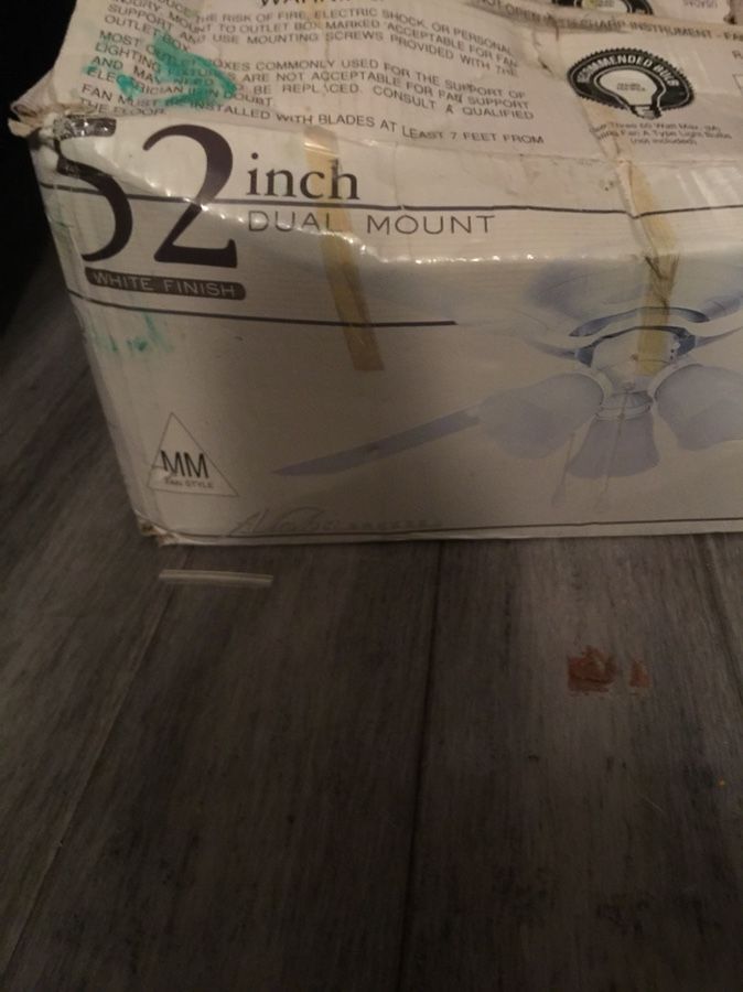 52” Aloha Breeze ceiling fan