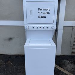 Kenmore Stackable Washer Dryer 