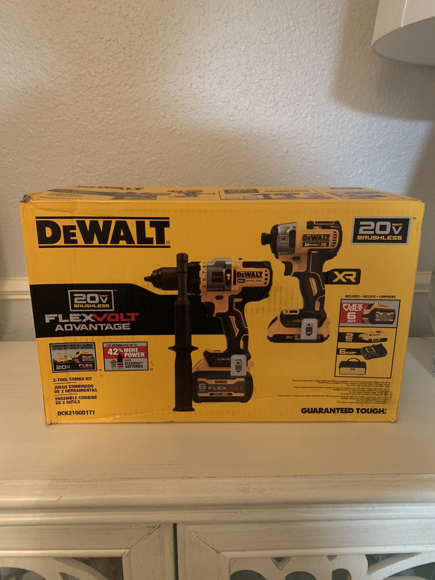 Dewalt 20V FlexVolt Advantage “ 2 Piece Combo Set “