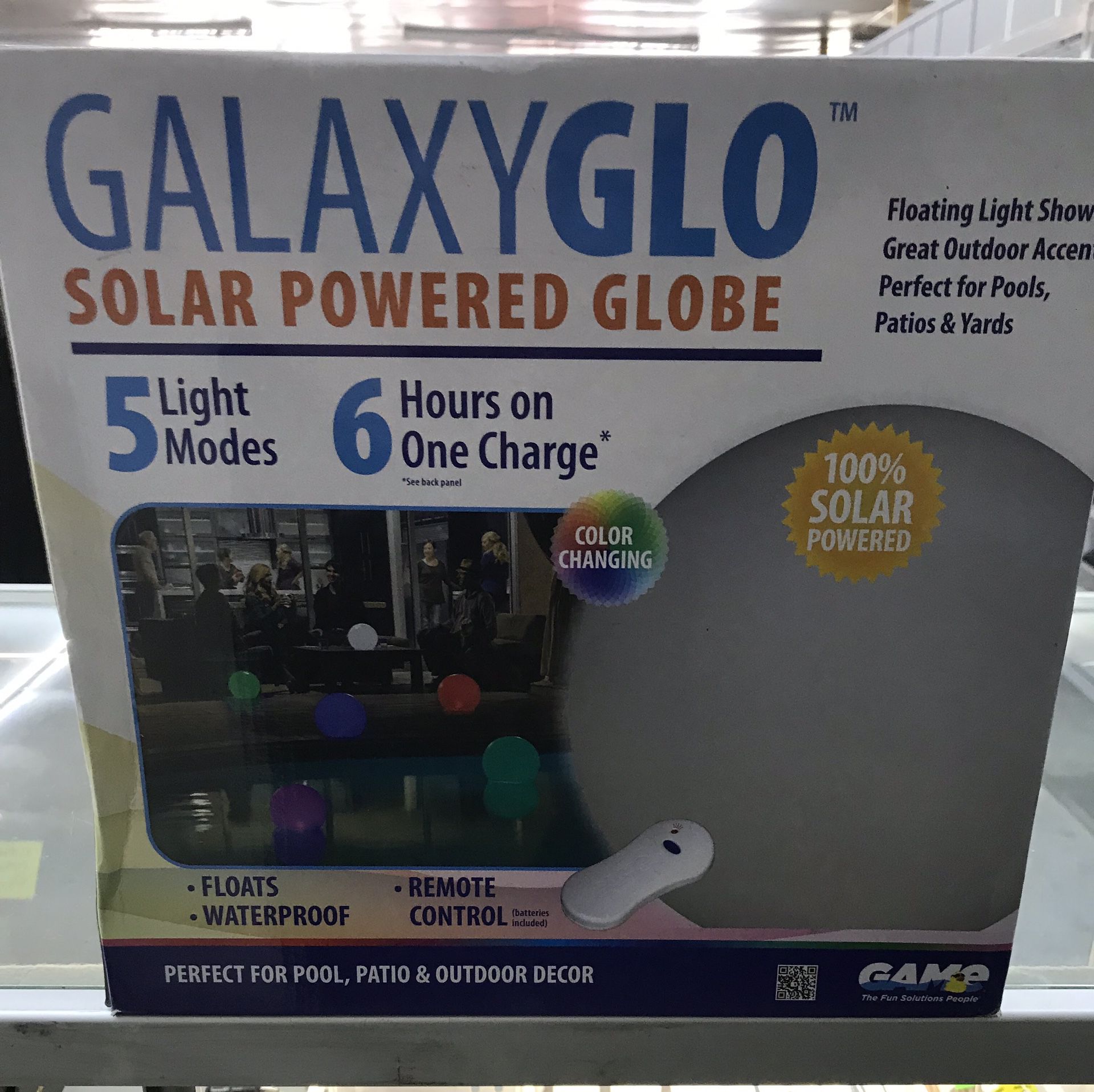 GalaxyGlo Solar Powered Globe