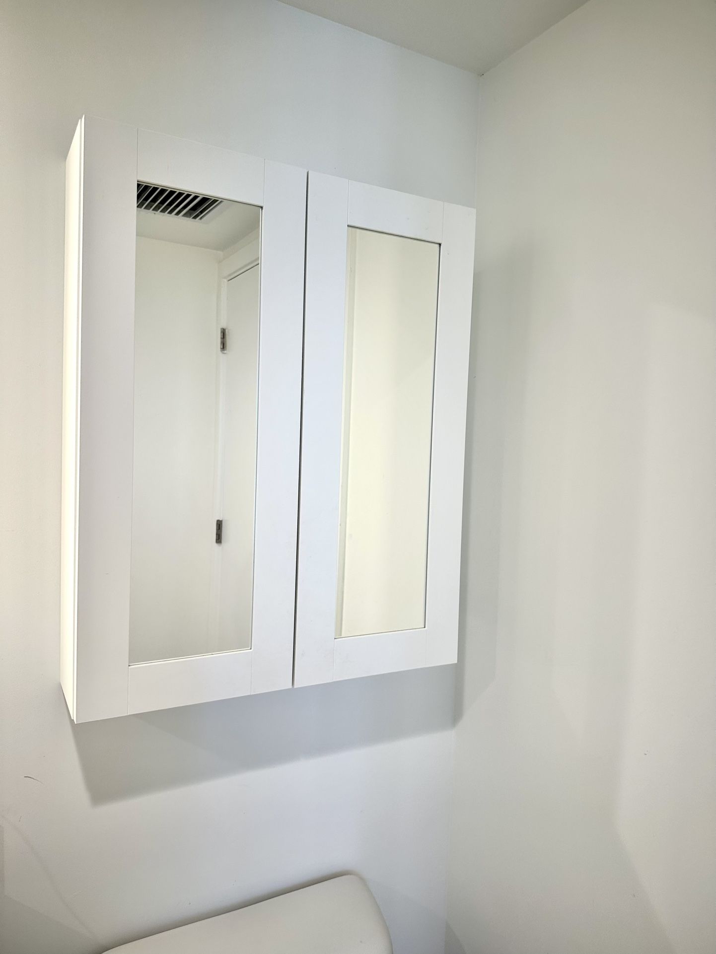 Wall Cabinet With Mirrors