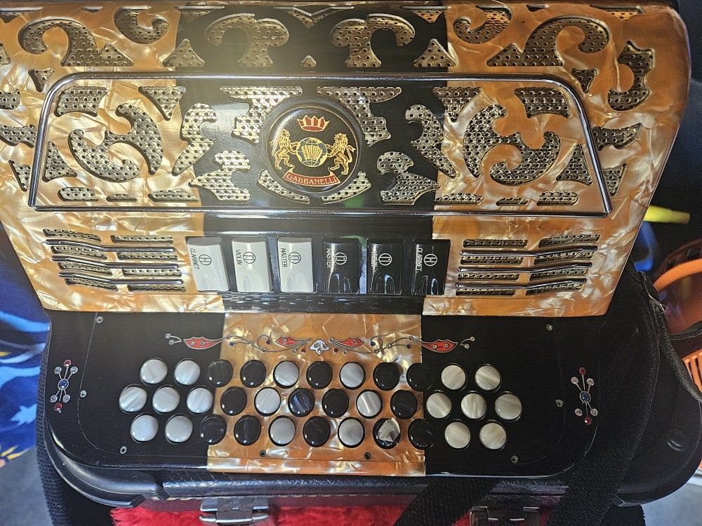 Acordeon Gabbanelli 2 Tonos Sol Yfa