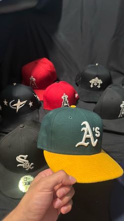 New Era Oakland A's Fitted Hat Size 7