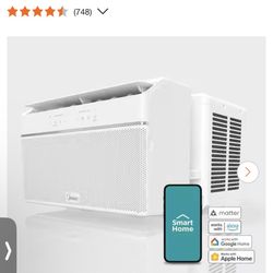 Midea 8,000 BTU U-Shaped Window Air Conditioner 
