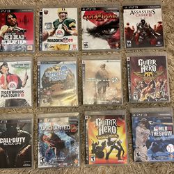 Lot Of PlayStation 3 Games