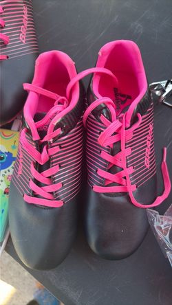 Pink cleats