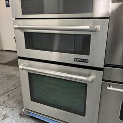 Jenn Air 30”Wide Microwave Oven Combo In Stainless Steel 