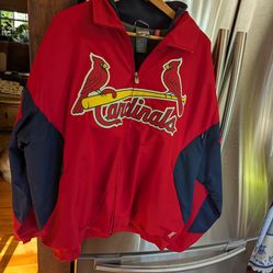 St. Louis Cardinals fleece line jacket XL