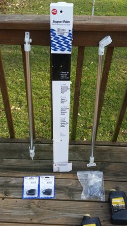 New Bimini top parts, 2 support posts with miscellaneous parts ( Parts Only) $40