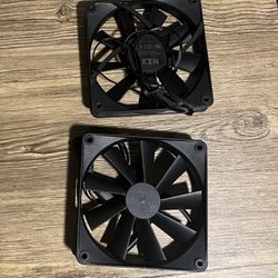 2 120mm NZXT Computer case fans