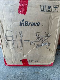 Folding Garage Rolling Chair