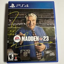 Madden NFL 23, PS4 PlayStation 4 Video Game Case 
