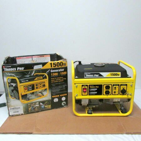 Trades Pro 1300/1500 Watt Gas Portable Generator