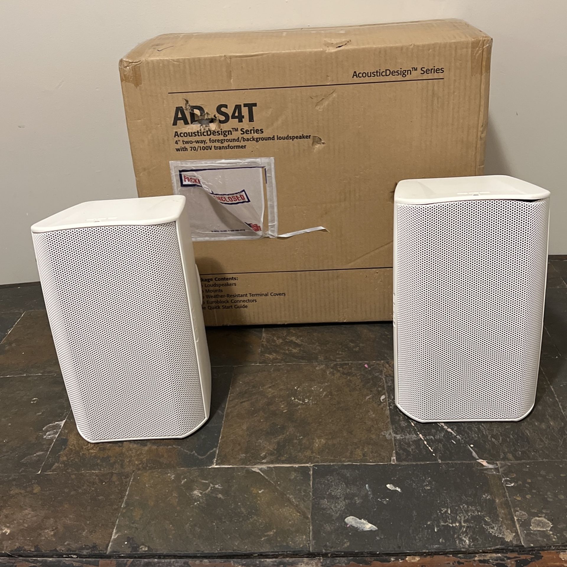 Ad s4t Speakers Wired Read Description Pls