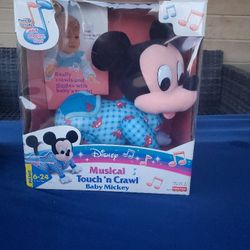 Touch & Crawl Baby Mickey