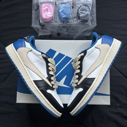 Travis Scott X Fragment Jordan 1 Low
