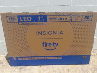 Brand New  Insignia 50" Class F50 Series LED 4K UHD Smart Fire TV