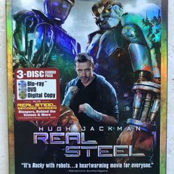 REAL STEEL DVD + Blu-ray + Digital Download