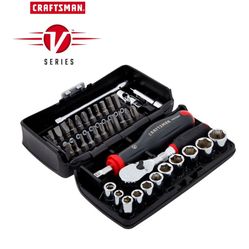 Craftsman  V-Series 1/4  Drive Socket And Bit Set SAE