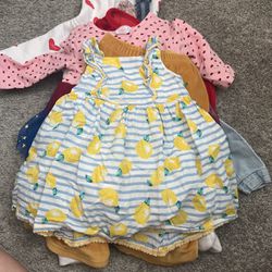 Baby Girl Clothes (sizes In Pictures) 