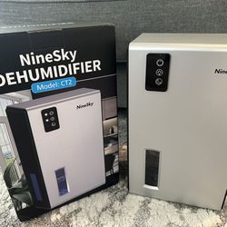 NineSky Dehumidifier for Home, 85 OZ Water Tank, (800 sq.ft) Dehumidifiers for Bathroom Bedroom