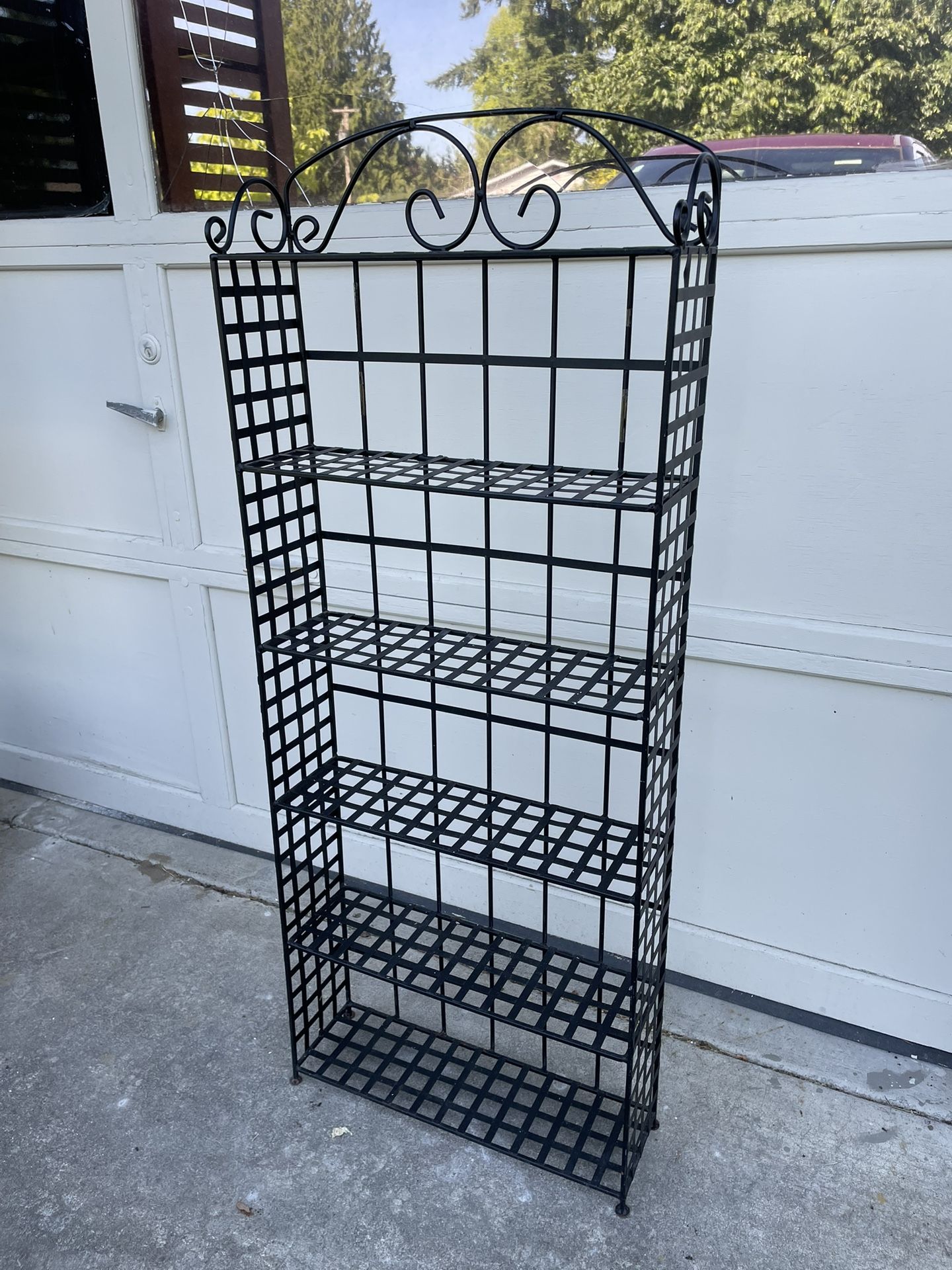 Iron Shelf Unit