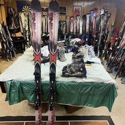 Salomon ski Package with boots and bindings