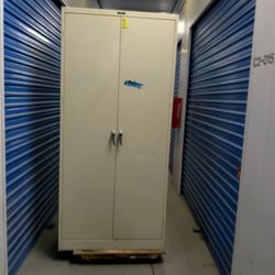 2 door metal storage cabinet $ 280