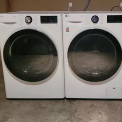 2023 LG washer and ventless dryer 