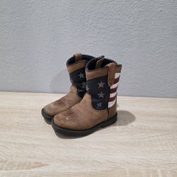 Cody James Toddler Zipper USA Boots