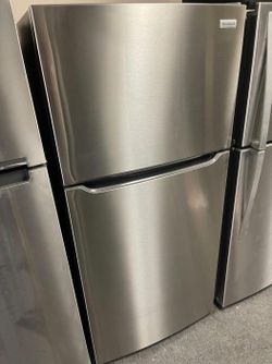 Frigidaire Bottom Freezer Refrigerator Stainless Steel