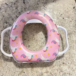 Potty seat with handles