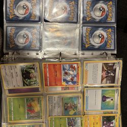 Binder of Pokémon cards