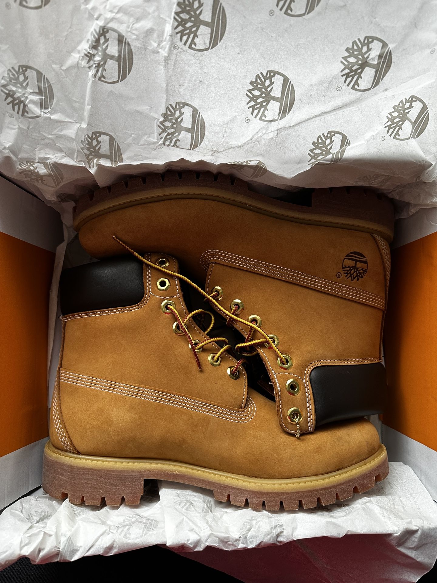 TIMBERLAND PREMIUM 6 IN WATERPROOF BOOT WHEAT NUBUCK