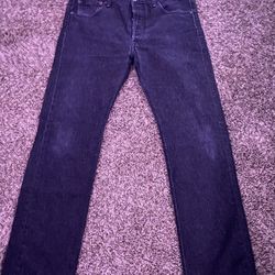 dark wash levi 501s size 36/32