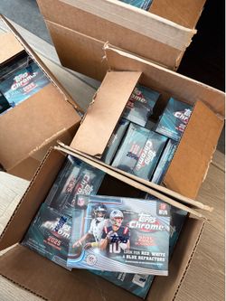 NFL Blaster box 2025 Chrome Topps